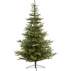 Outlet 9 ft. Clear Lit Washington Spruce Christmas Tree Christmas Trees