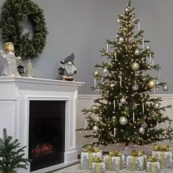 7.5 ft. Feel Real Norwegian Spruce Christmas Tree Christmas Trees