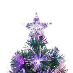Clearance 3 ft. Fiber Optic Color Changing Christmas Tree Christmas Trees