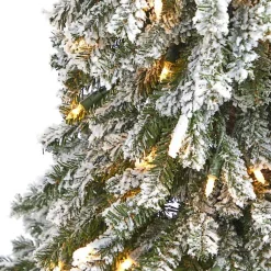 Online 4 ft. Lit Flocked Grand Alpine Christmas Tree Christmas Trees