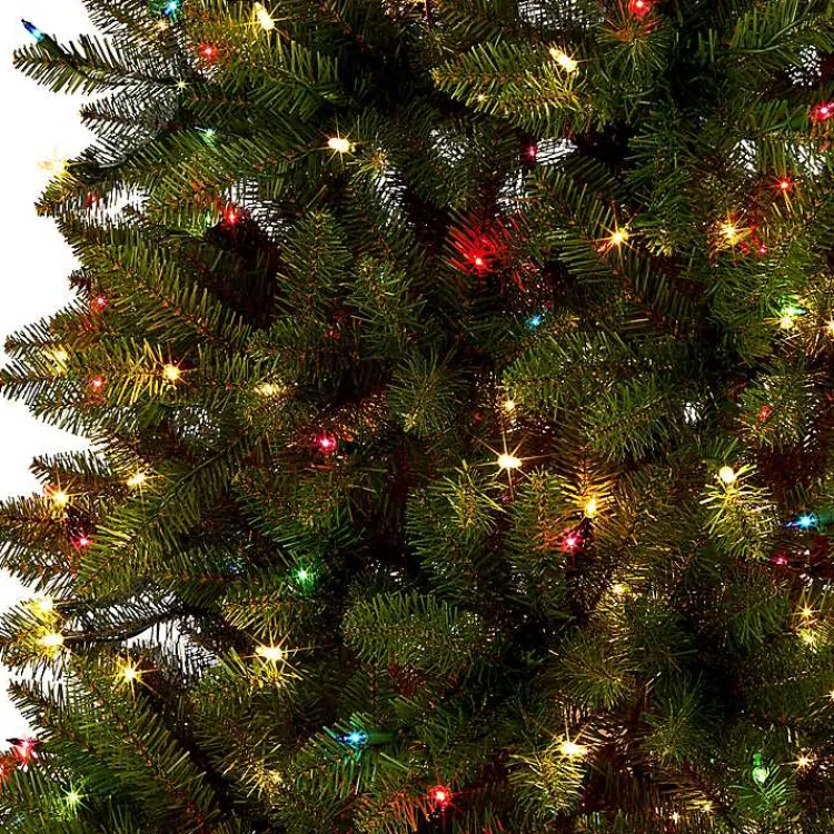 Sale 6.5 ft. Multicolor Dunhill Fir Christmas Tree Christmas Trees