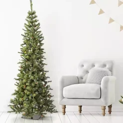 Best 6 ft. Pre-Lit Asheville Alpine Christmas Tree Christmas Trees