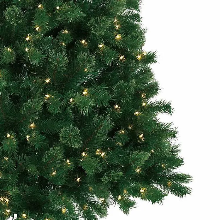 New 7.5 ft. Pre-Lit Dark Pine Christmas Tree Christmas Trees