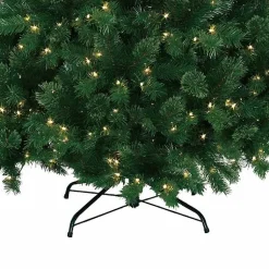 New 7.5 ft. Pre-Lit Dark Pine Christmas Tree Christmas Trees