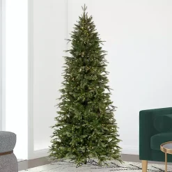 6.5 ft. Pre-Lit Douglas Fir Slim Christmas Tree Christmas Trees