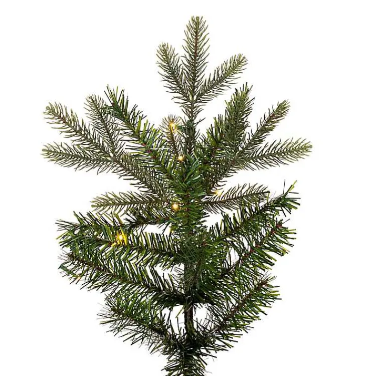 Hot 9 ft. Pre-Lit Douglas Fir Slim Christmas Tree Christmas Trees