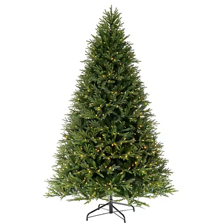 Best 7.5 ft. Pre-Lit Fraser Fir Christmas Tree Christmas Trees