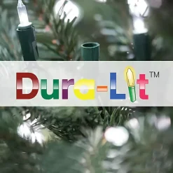 New 7.5 ft. Pre-Lit Multicolor Spruce Christmas Tree Christmas Trees