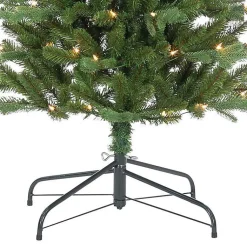 6.5 ft. Pre-Lit Narrow Dover Pine Christmas Tree Christmas Trees