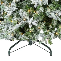 Best 7.5 ft. Pre-Lit Natural Cut Spruce Christmas Tree Christmas Trees