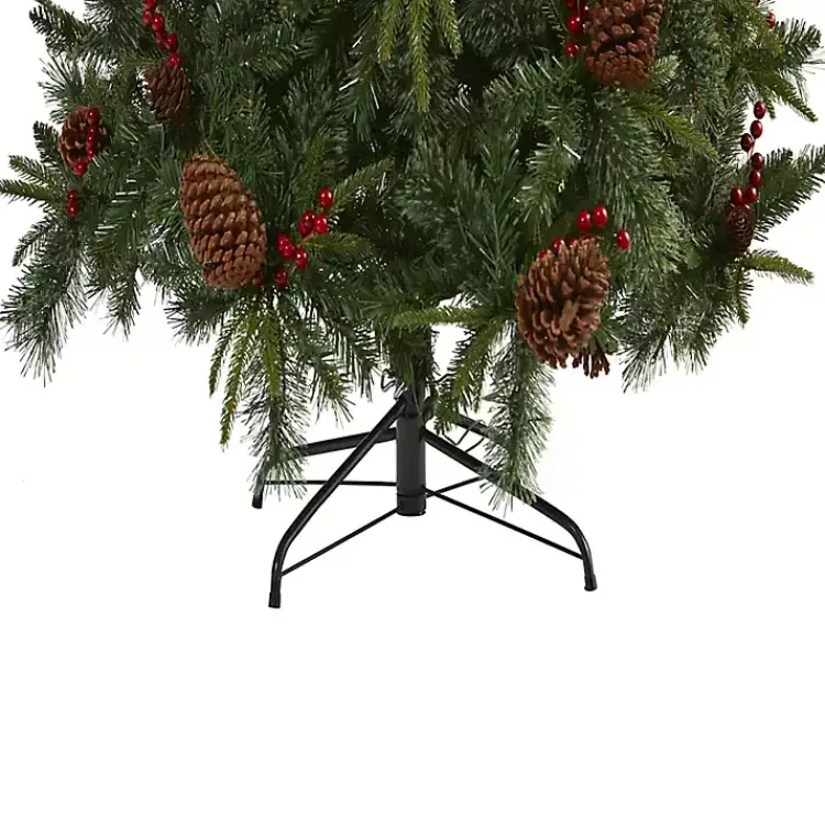 7.5 ft. Pre-Lit Norway Mixed Pine Christmas Tree Christmas Trees