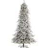 New 9 ft. Pre-Lit Pine Cone Covered Christmas Tree Christmas Trees