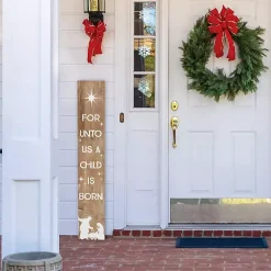 New A Child is Born Porch Board Outdoor Christmas Decorations