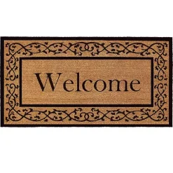 Kirklands Home Doormats|Abbington Welcome Doormat, 48x30