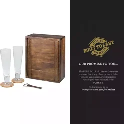 Kirklands Home Barware|Acacia Dallas Cowboys Beer Glass Set