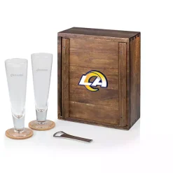 Kirklands Home Barware|Acacia Los Angeles Rams Beer Glass Set