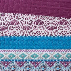 Kirklands Home Quilts|Adley Reversible Twin XL 4-pc. Quilt Set