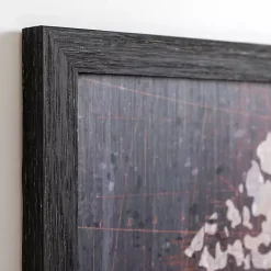 Kirklands Home Framed Art|Aged World Map Framed Art Print