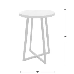 Kirklands Home Accent & End Tables|Allie Natural Wood and Metal Accent Table