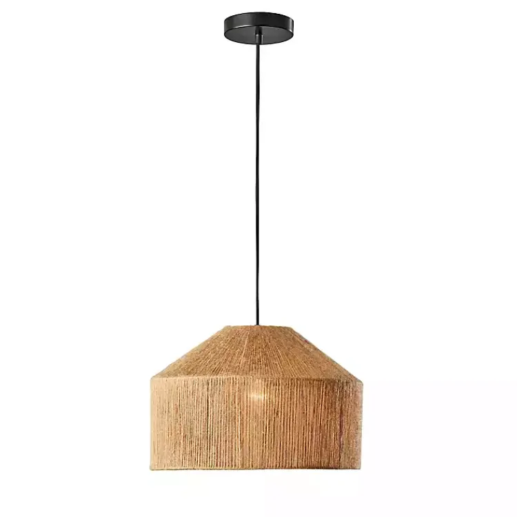Kirklands Home Chandeliers & Pendant Lighting|Amalfi Natural Rope Pendant Light