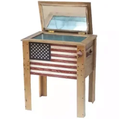 Kirklands Home Outdoor Dining|American Flag Cooler Multi