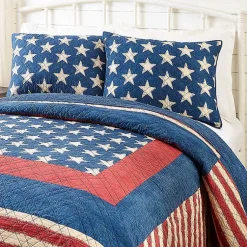 Kirklands Home Quilts|Americana Patch 3-pc. King Quilt Set
