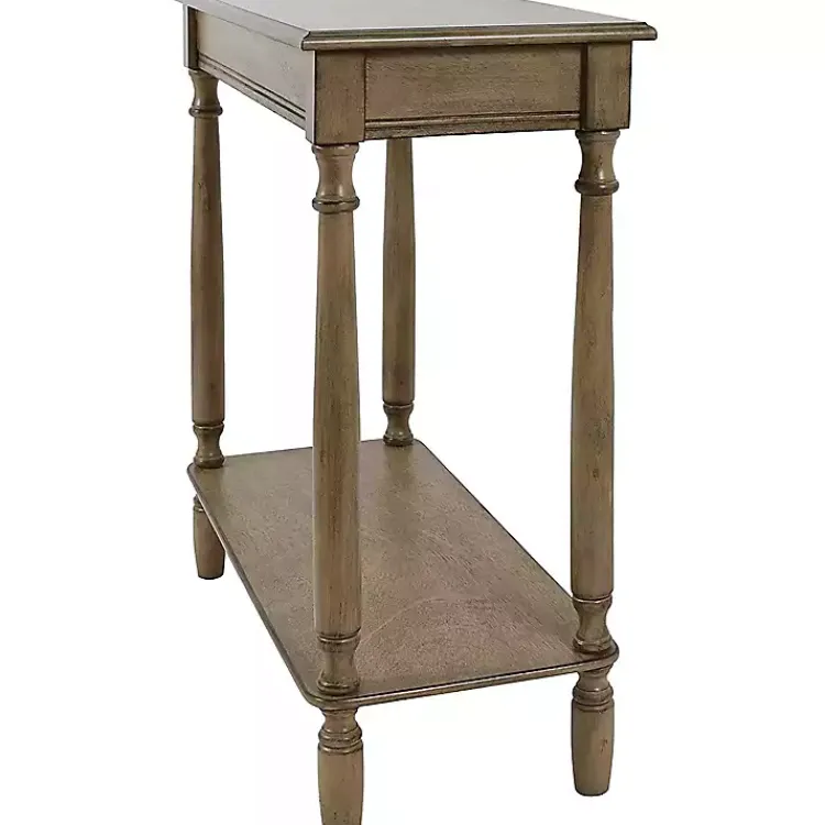 Kirklands Home Console Tables|Antique Rectangular Console Table Brown