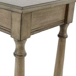 Kirklands Home Console Tables|Antique Rectangular Console Table Brown