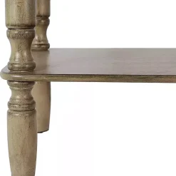 Kirklands Home Console Tables|Antique Rectangular Console Table Brown
