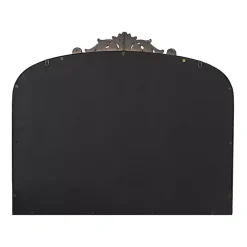 Kirklands Home Decorative Mirrors|Antique Gold Studded Floral Scroll Mirror