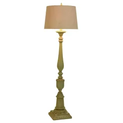Kirklands Home Floor Lamps|Antique Bourgault Floor Lamp Green