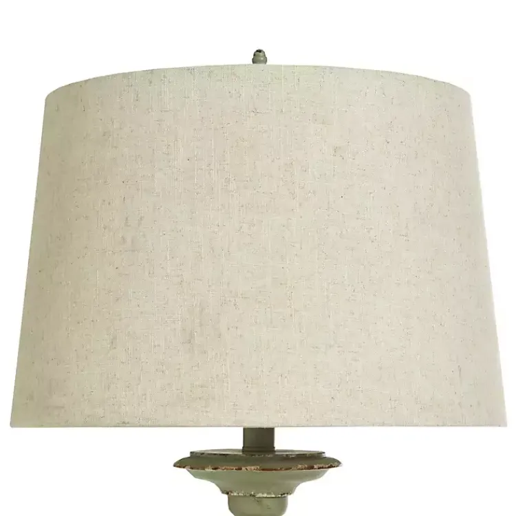 Kirklands Home Floor Lamps|Antique Bourgault Floor Lamp Green