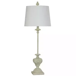 Kirklands Home Buffet Lamps|Antique Cast Buffet Lamp Ivory