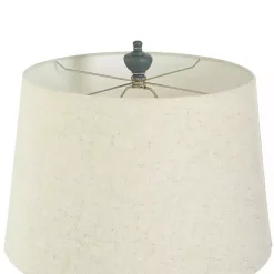 Kirklands Home Floor Lamps|Antique Navy Bourgault Floor Lamp Blue