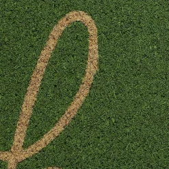 Kirklands Home Doormats|Apple Hello Doormat Green