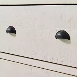 Kirklands Home Dressers & Chests|Arden Wood 6-Drawer Dresser White