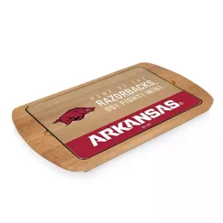 Kirklands Home Serving & Entertaining|Arkansas Razorbacks Wood and Glass Serving Board