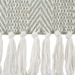 Artichoke Herringbone Fringe Throw Blankets & Throws