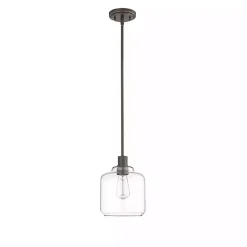 Kirklands Home Chandeliers & Pendant Lighting|Asheville Bronze Glass Globe Pendant Light Brown