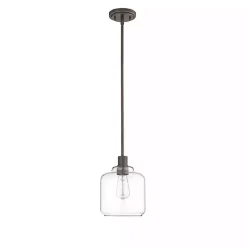 Kirklands Home Chandeliers & Pendant Lighting|Asheville Bronze Glass Globe Pendant Light Brown
