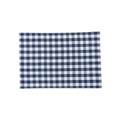 Kirklands Home Table Linens|Ashford Indigo Buffalo Check Placemats, Set of 6 Blue