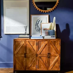 Kirklands Home Cabinets & Sideboards|Austin Warm Wood Farmhouse Cabinet Brown