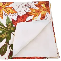 Kirklands Home Table Linens|Autumn Foliage Outline Harvest Table Runner