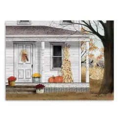 Best Autumn Greetings Canvas Art Print, 40x30 in. Fall