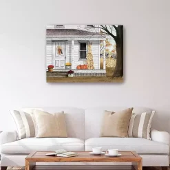 Best Autumn Greetings Canvas Art Print, 40x30 in. Fall