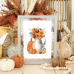 Best Autumn Pitcher Bouquet Framed Art Print Fall