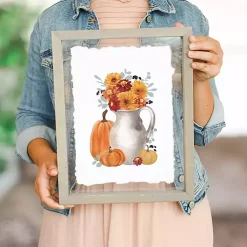 Best Autumn Pitcher Bouquet Framed Art Print Fall