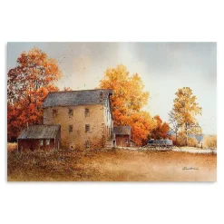 Best Autumn Seasons Canvas Art Print Fall