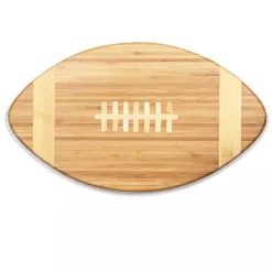 Kirklands Home Serving & Entertaining|Bamboo Football Cutting Board Brown