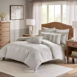 Kirklands Home Comforters|Barely There 9-pc. King Comforter Set Gray